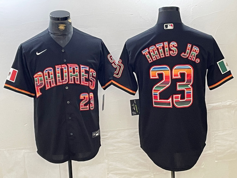 Men's San Diego Padres Fernando Tatis Jr. Black Jersey